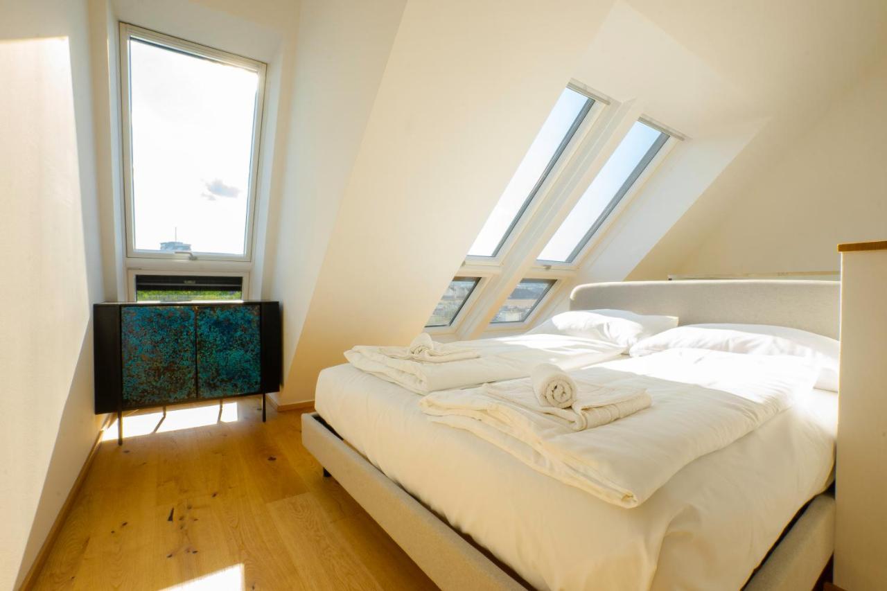 Orestaliving - Penthouse In 2Nd District With View فيينا المظهر الخارجي الصورة