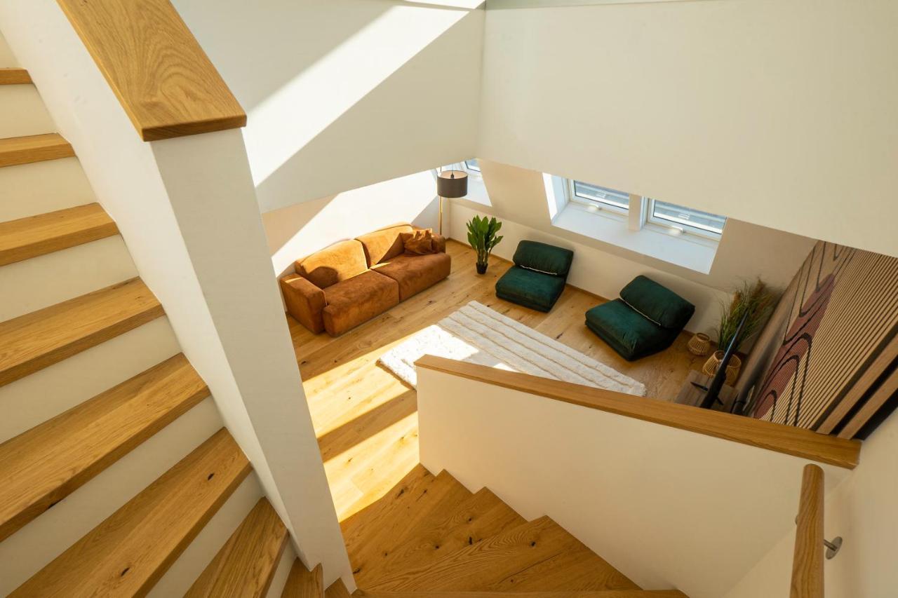 Orestaliving - Penthouse In 2Nd District With View فيينا المظهر الخارجي الصورة